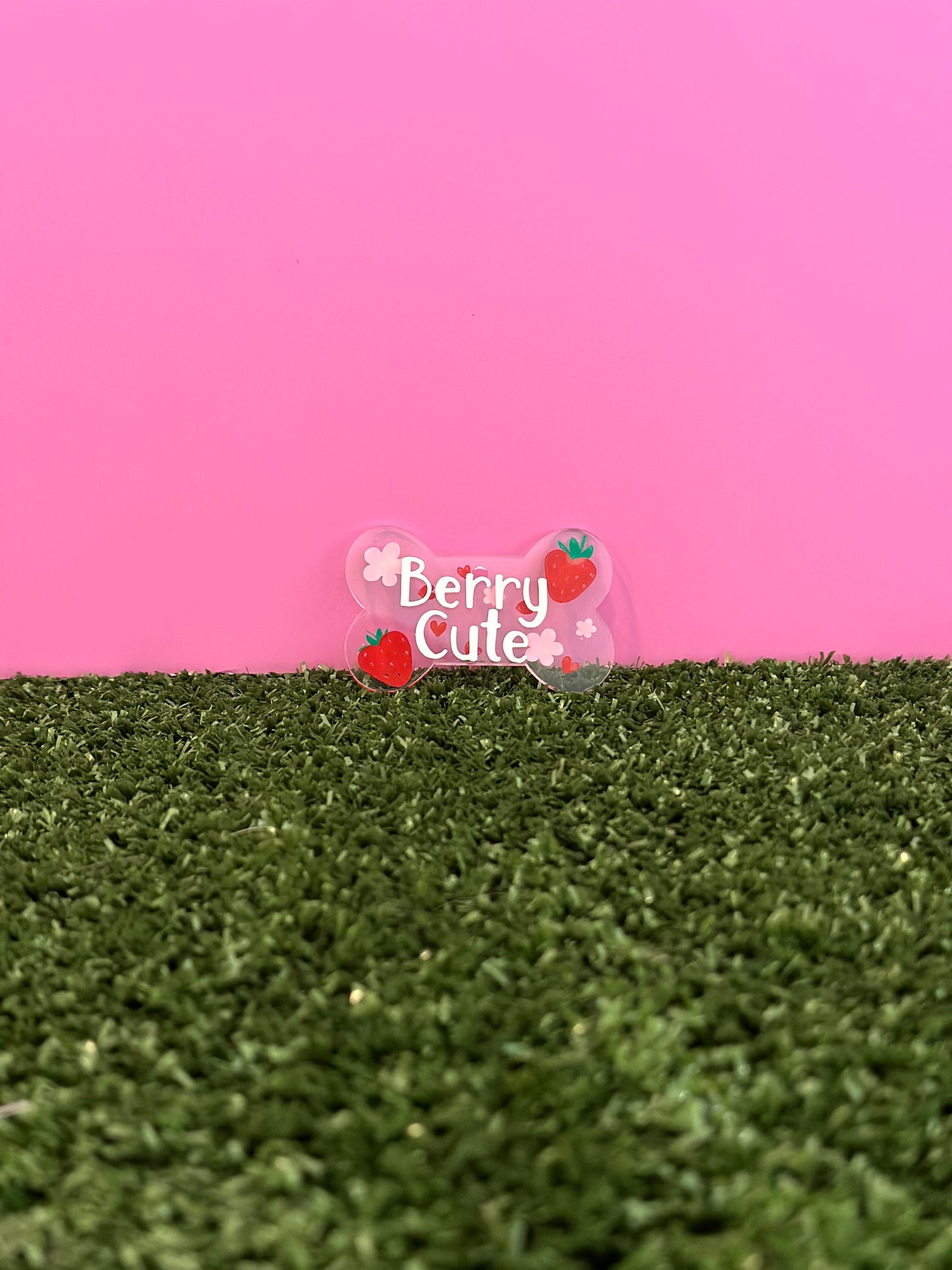 Berry Cute Dog Tag