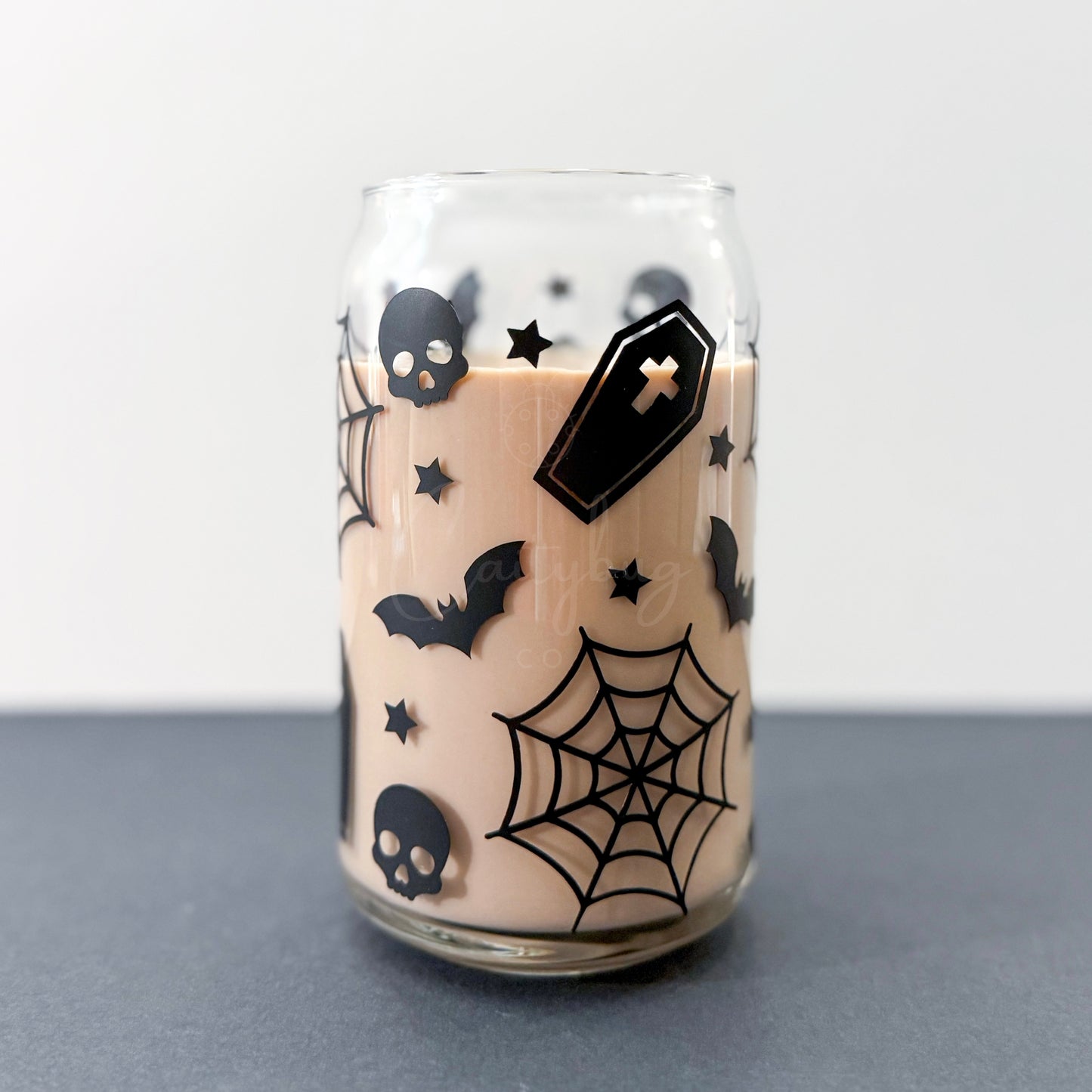 Spooky Can Glass