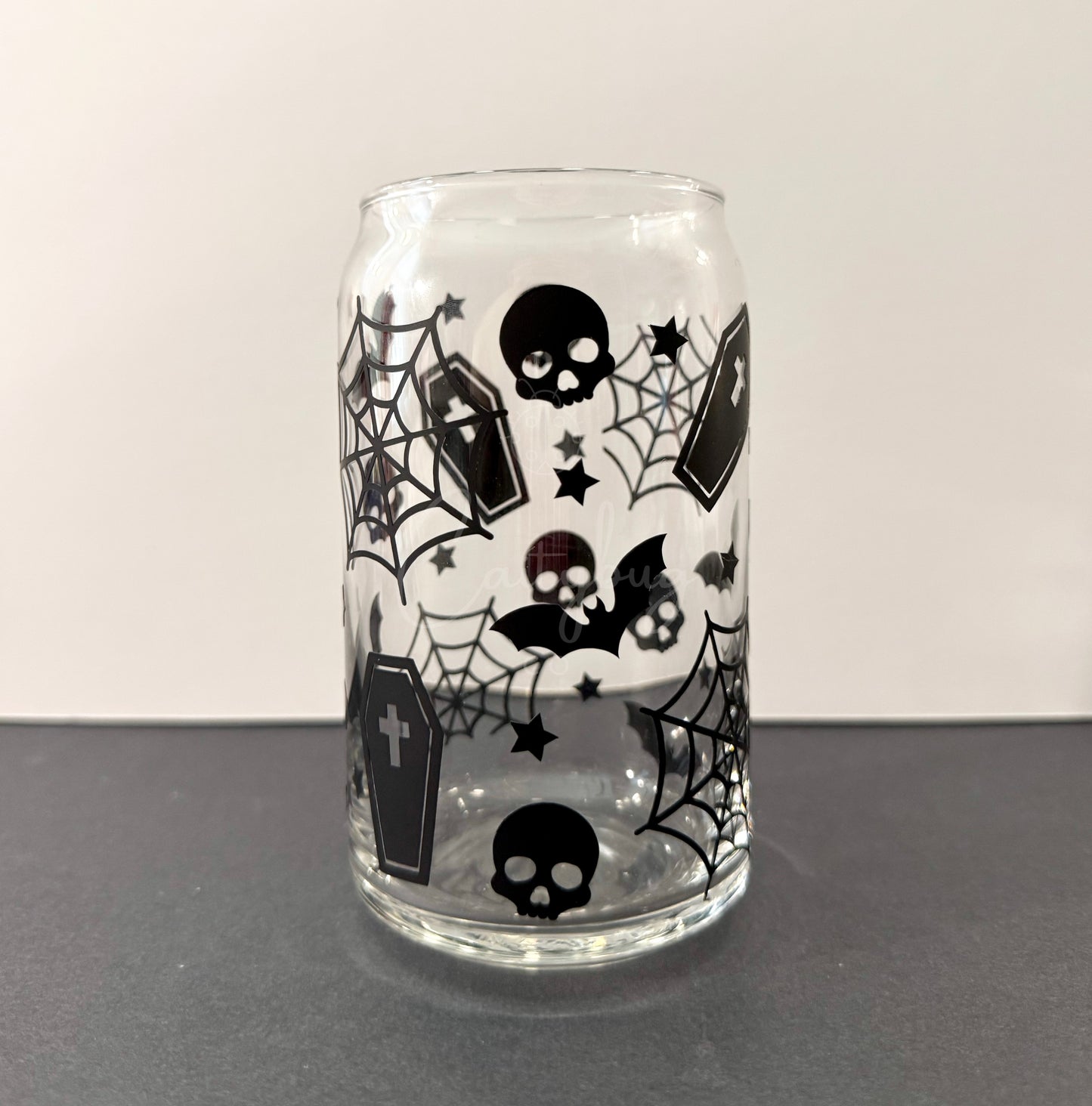 Spooky Can Glass