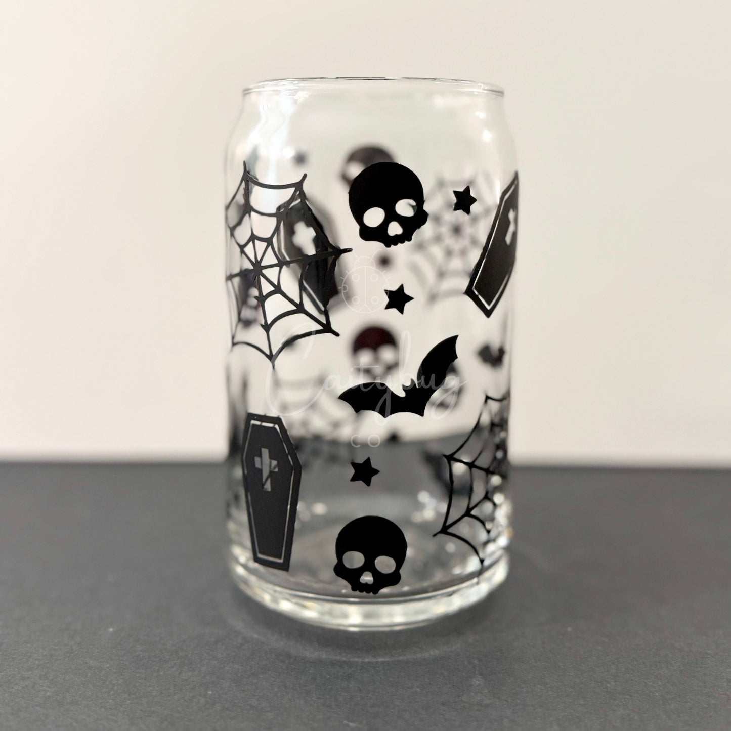 Spooky Can Glass