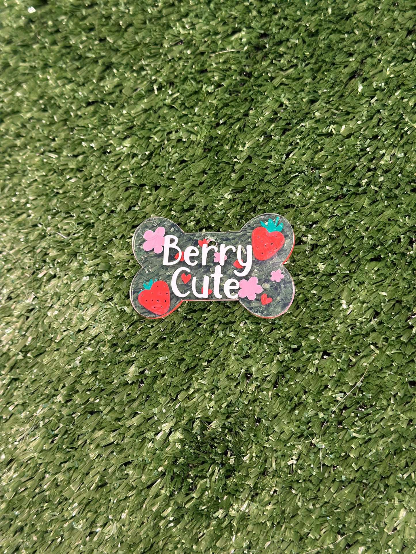 Berry Cute Dog Tag