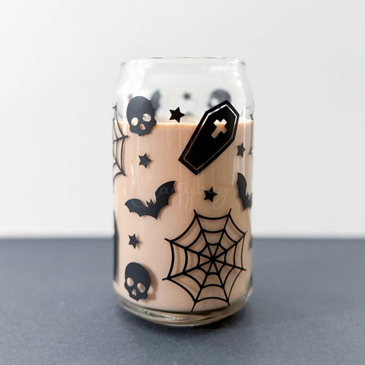 Spooky Can Glass