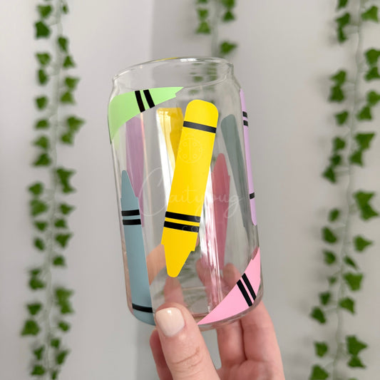 Crayon Can Glass